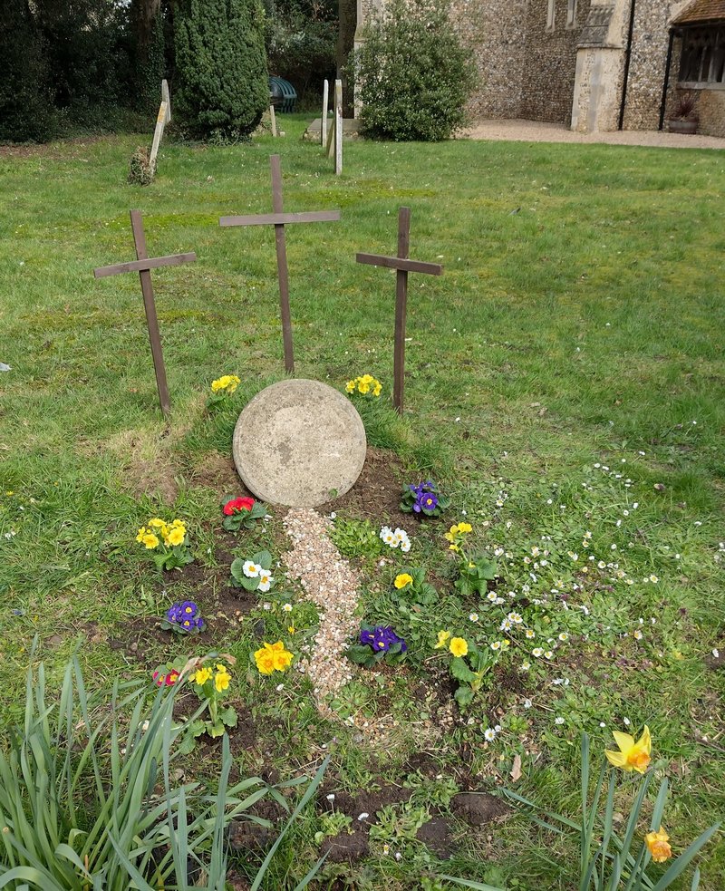 easter garden